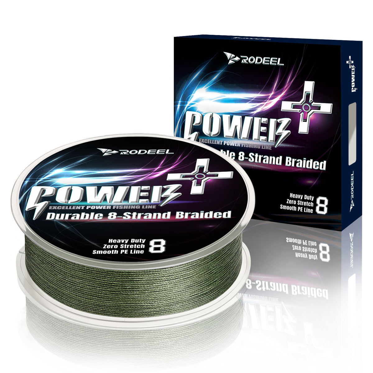 Power Plus 8 Strands Braided Fishing Line