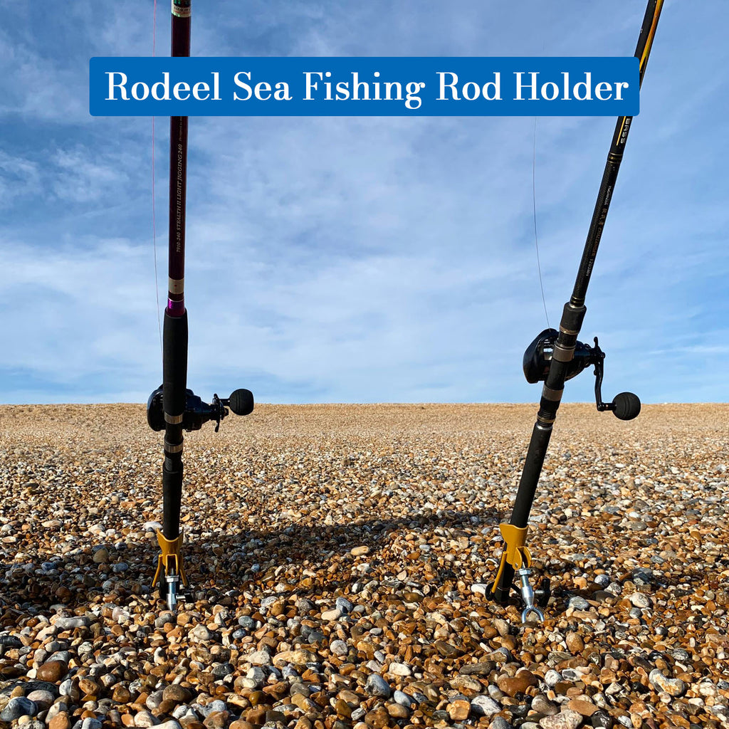 Kisangel 2pcs Fishing Rod Socket Fishing Pole Stand Ground Fishing