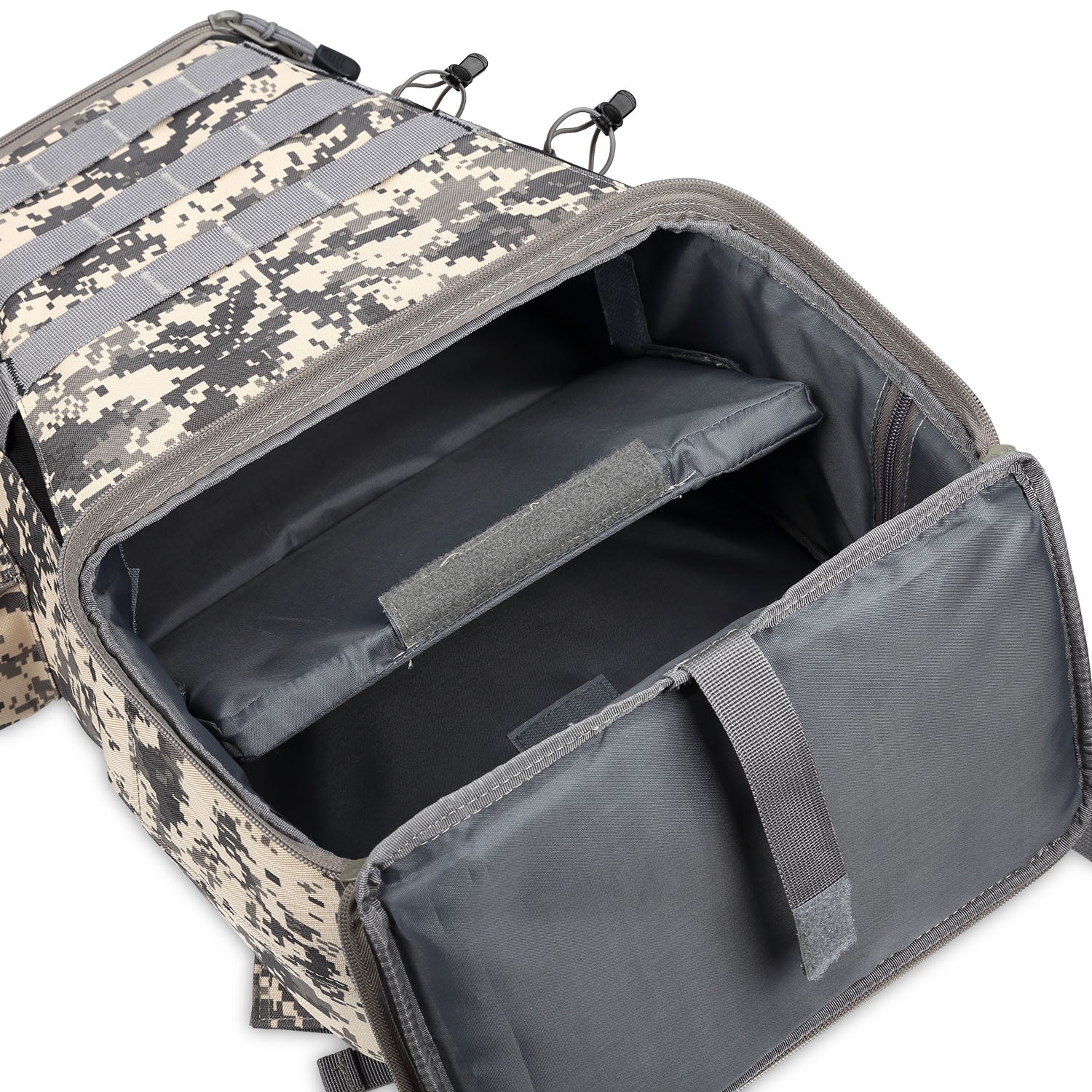 Beige Camouflag Backpack with 4 Tackle Boxes Rodeel Fishing