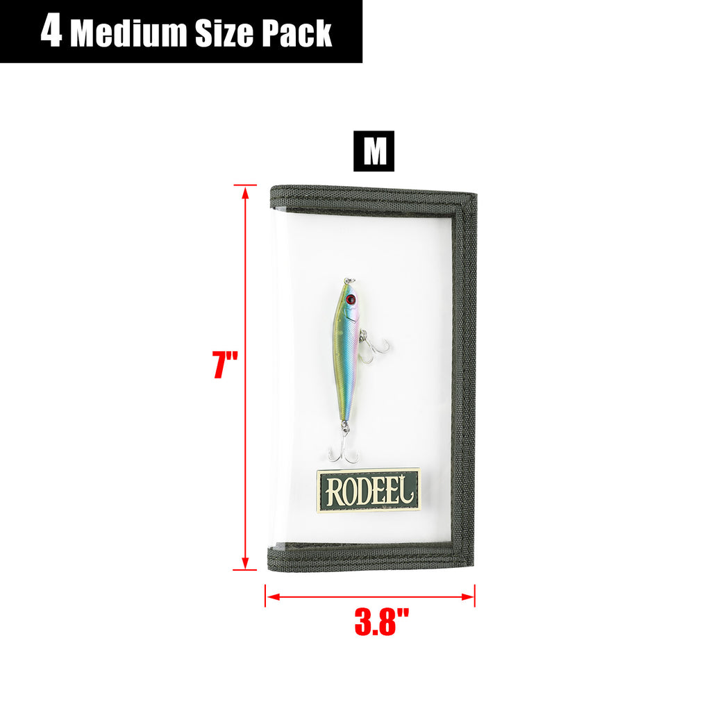 clear plastic and velcro fishing rod lure covers Clear PVC Lure Covers – Rodeel Fishing