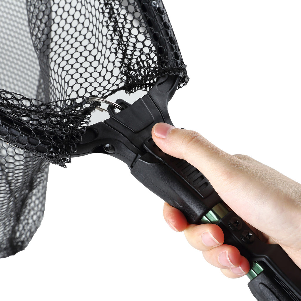 collapsible fish landing net Telescopic Folding Landing Net Pole – Rodeel Fishing