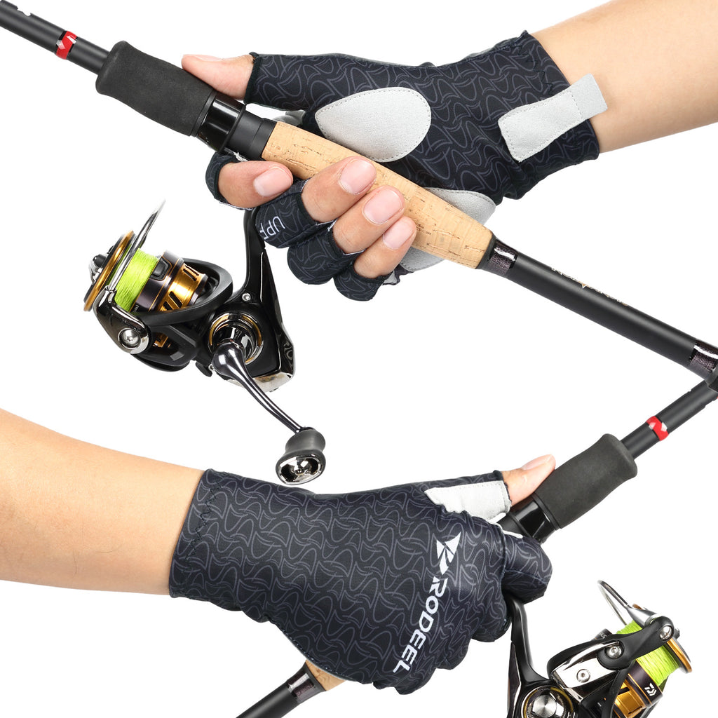 Fishing Fingerless Gloves – Rodeel Fishing