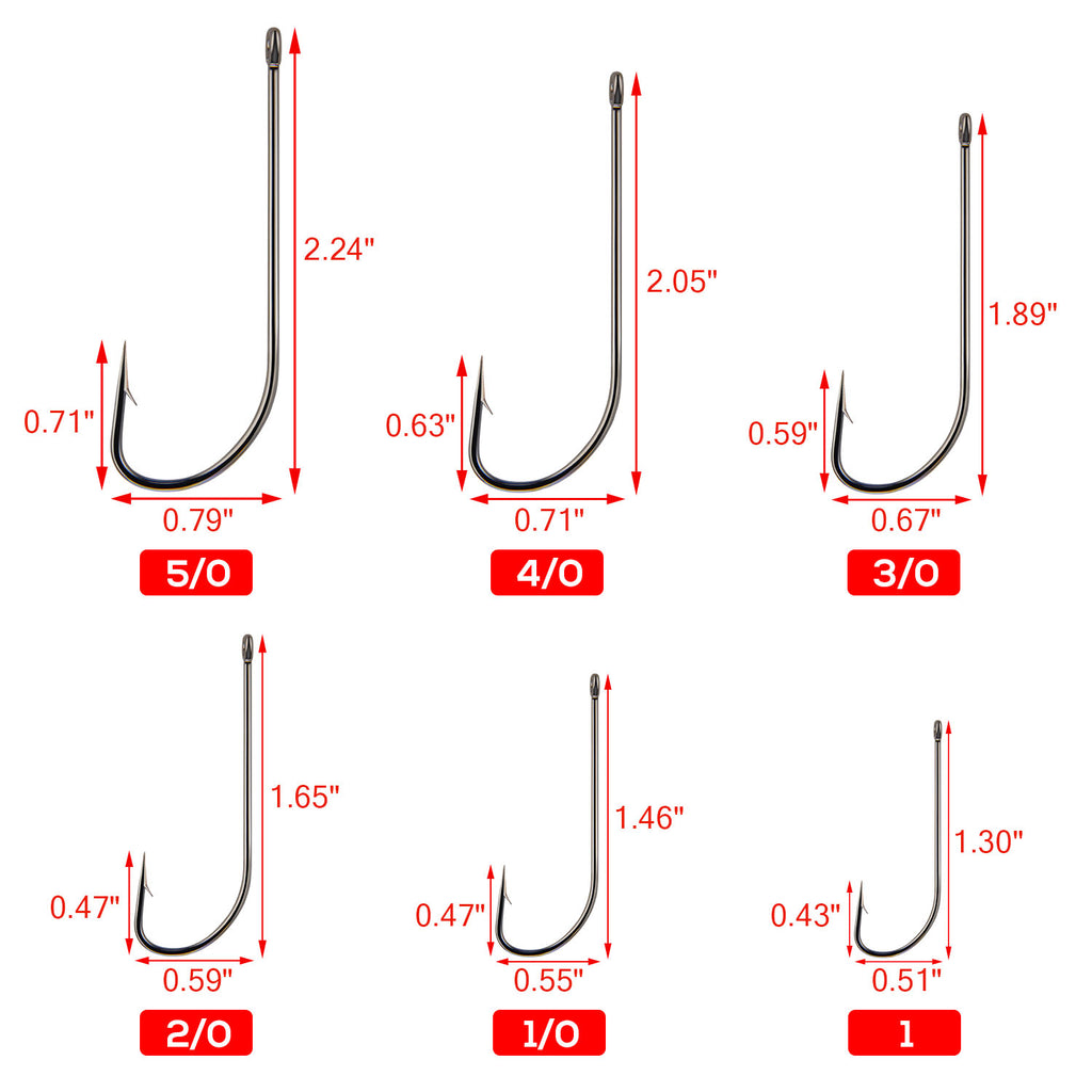 120 Pcs Aberdeen Hooks – Rodeel Fishing 120 Pcs Aberdeen Hooks – Rodeel Fishing