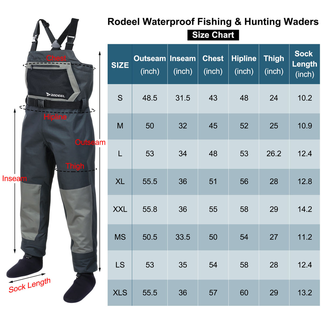 Waterproof Fishing & Hunting Waders – Rodeel Fishing