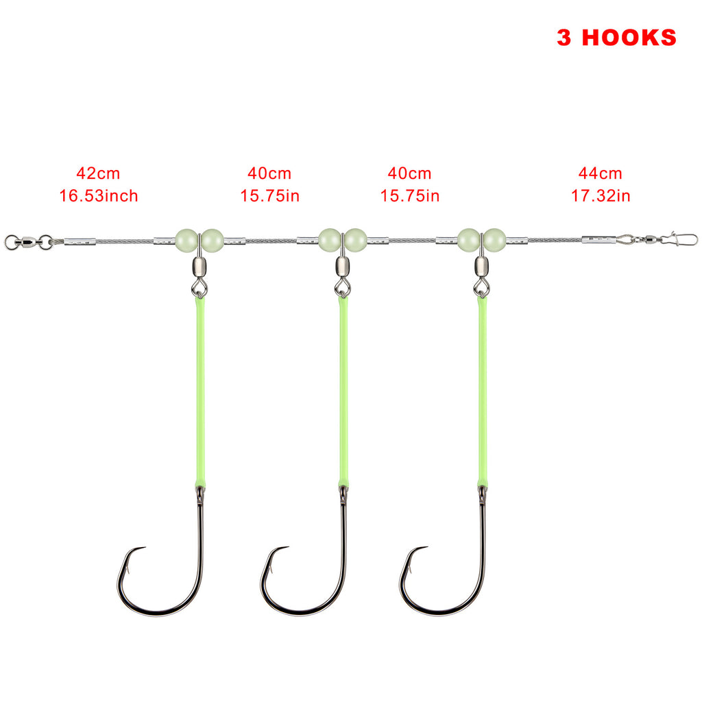 Sea Fishing Rigs 3/5 Hook Position – Rodeel Fishing