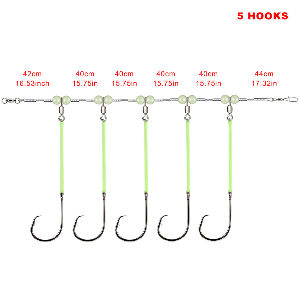 Sea Fishing Rigs 3/5 Hook Position Rodeel Fishing Sea Fishing Rigs 3/5 Hook Position Rodeel Fishing