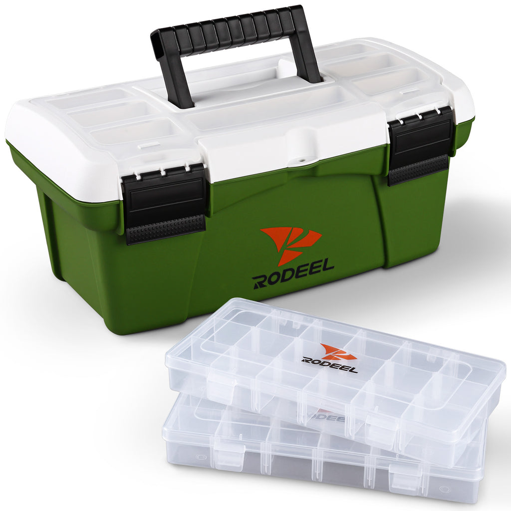 Tool Box with 2 Organizers Included