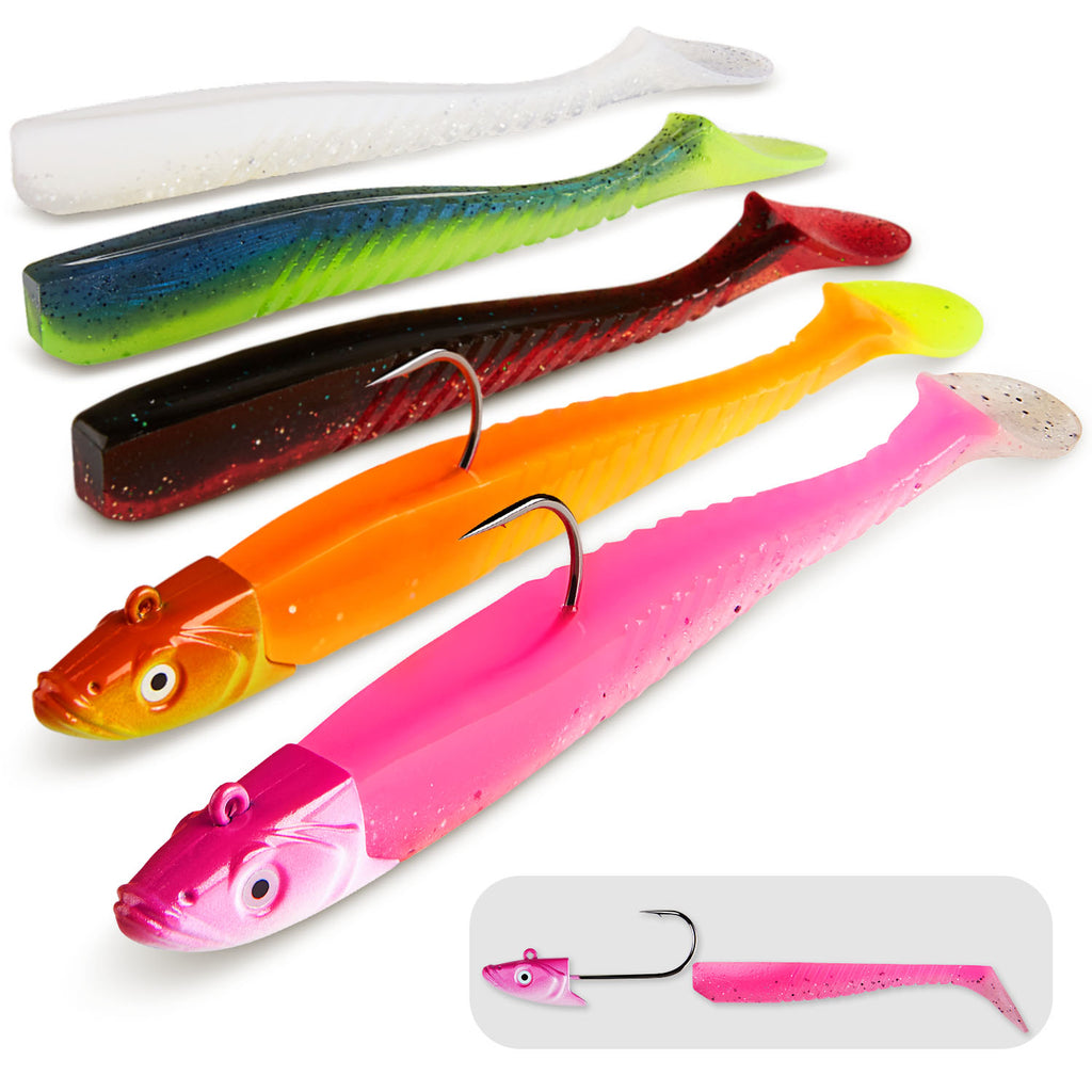 bedell fishing lures Saltwater Soft Baitfish Bait – Rodeel Fishing