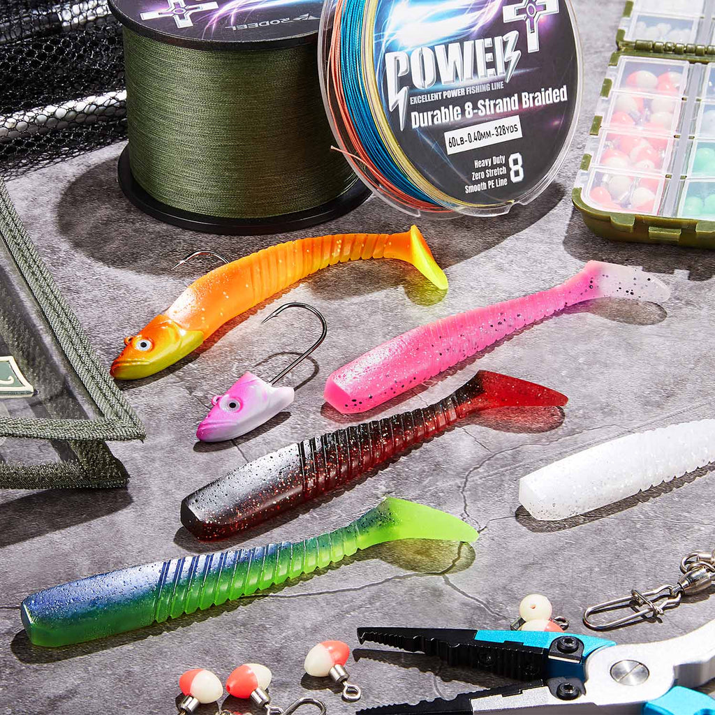 Saltwater Soft Baitfish Bait – Rodeel Fishing