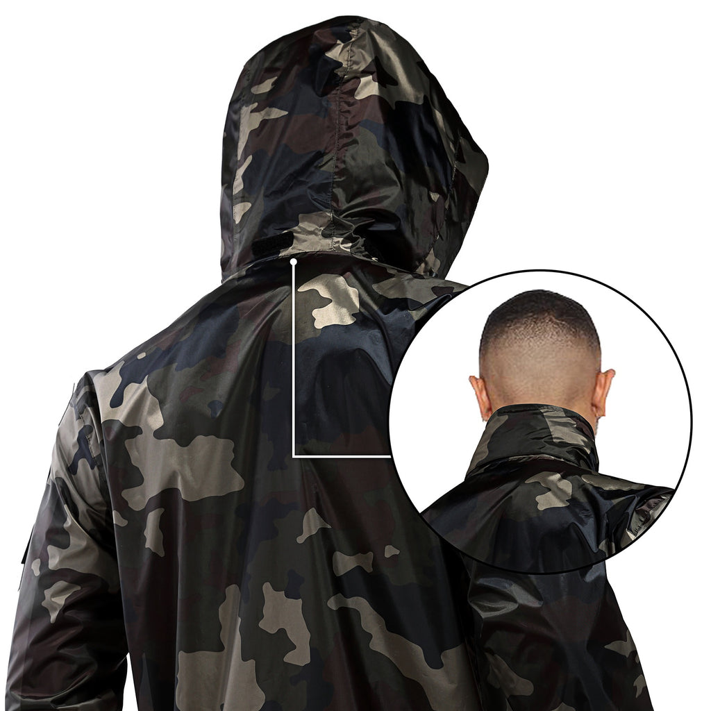 Camouflage Waterproof Fishing Rain Suit for Men – Rodeel Fishing