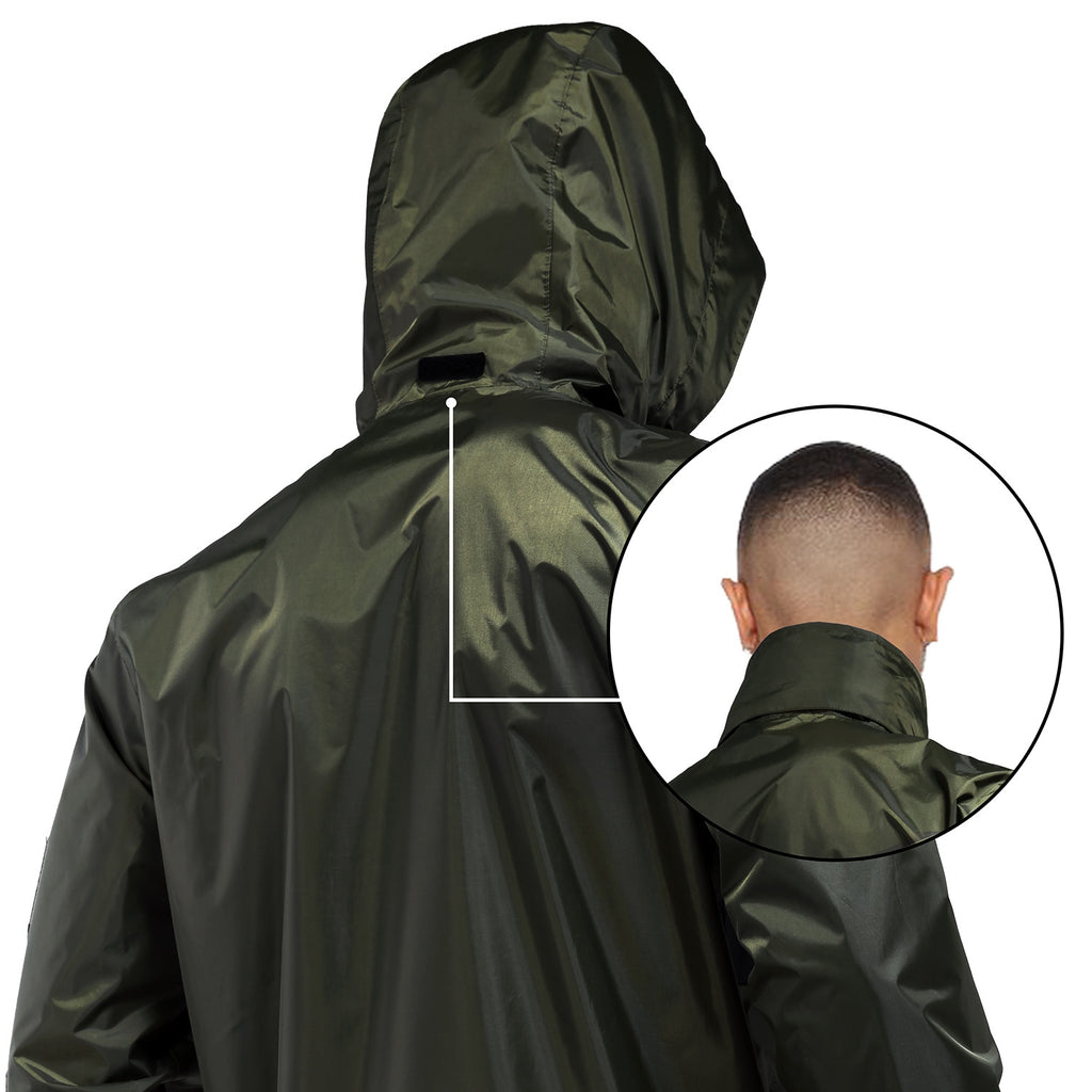 Rodeel Waterproof Fishing Rain Suit for Men (Rain Gear Jacket & Trouser  Suit)